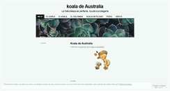 Desktop Screenshot of koaladeaustralia.wordpress.com