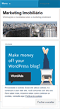 Mobile Screenshot of marketingimobiliario.wordpress.com