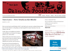 Tablet Screenshot of oklahomafoodmongers.wordpress.com