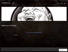 Tablet Screenshot of fatbuddhabarnyc.wordpress.com