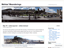 Tablet Screenshot of mehtan1.wordpress.com