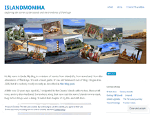 Tablet Screenshot of islandmomma.wordpress.com
