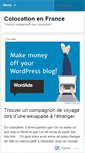 Mobile Screenshot of colocationenfrance.wordpress.com