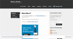 Desktop Screenshot of missionallendale.wordpress.com