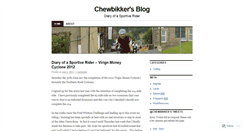 Desktop Screenshot of chewbikker.wordpress.com