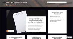 Desktop Screenshot of christiaanjanssen.wordpress.com