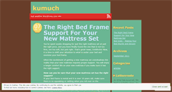 Desktop Screenshot of kumuch.wordpress.com