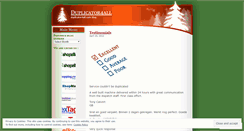 Desktop Screenshot of duplicator4all.wordpress.com