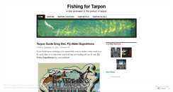 Desktop Screenshot of fishingfortarpon.wordpress.com