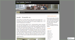 Desktop Screenshot of como25.wordpress.com