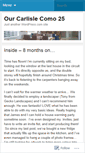 Mobile Screenshot of como25.wordpress.com