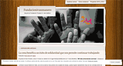Desktop Screenshot of fundacionivanmanero.wordpress.com