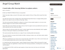 Tablet Screenshot of angelgroupwatch.wordpress.com