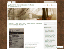Tablet Screenshot of 49countyreligious.wordpress.com