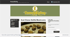 Desktop Screenshot of domestikating.wordpress.com