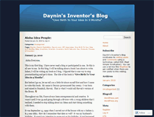 Tablet Screenshot of daynin.wordpress.com