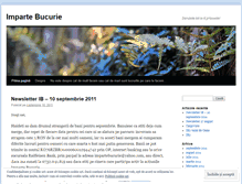 Tablet Screenshot of impartebucurie.wordpress.com