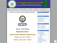 Tablet Screenshot of nbanaacp.wordpress.com