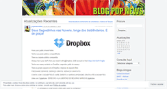 Desktop Screenshot of popnews.wordpress.com