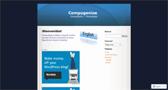 Desktop Screenshot of compugenios.wordpress.com