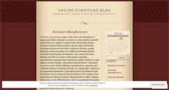 Desktop Screenshot of directoryfurniture.wordpress.com