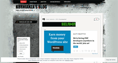 Desktop Screenshot of kurnianza.wordpress.com
