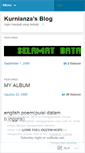 Mobile Screenshot of kurnianza.wordpress.com