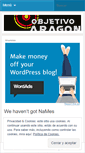 Mobile Screenshot of objetivoaragon.wordpress.com