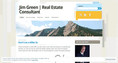 Desktop Screenshot of jimgreenrealestate.wordpress.com