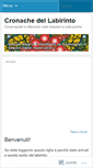 Mobile Screenshot of cronachedellabirinto.wordpress.com