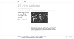 Desktop Screenshot of elotrosotano.wordpress.com