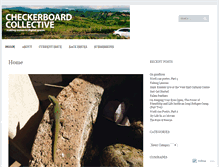 Tablet Screenshot of checkerboardcollective.wordpress.com