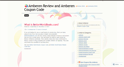 Desktop Screenshot of amberenreview.wordpress.com