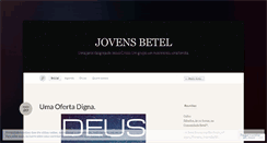 Desktop Screenshot of jovensdabetel.wordpress.com