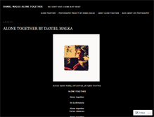 Tablet Screenshot of danielmalkaalonetogether.wordpress.com