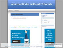 Tablet Screenshot of kindlejailbreak.wordpress.com