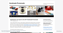 Desktop Screenshot of handmadepromenade.wordpress.com