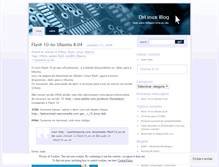 Tablet Screenshot of drlinux.wordpress.com