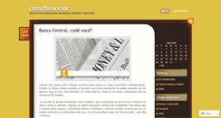 Desktop Screenshot of comofinanciar.wordpress.com