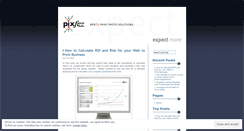 Desktop Screenshot of pixfizz.wordpress.com