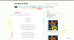 Desktop Screenshot of bevs13.wordpress.com