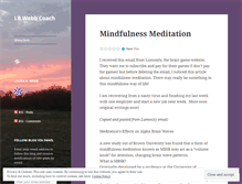 Tablet Screenshot of lbwebb.wordpress.com