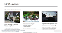 Desktop Screenshot of mintandlavender.wordpress.com