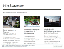 Tablet Screenshot of mintandlavender.wordpress.com