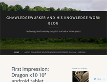 Tablet Screenshot of gnawledgewurker.wordpress.com