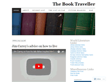 Tablet Screenshot of booktraveller.wordpress.com