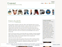 Tablet Screenshot of evariado.wordpress.com