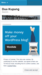 Mobile Screenshot of duakupang.wordpress.com