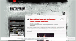 Desktop Screenshot of pautaparida.wordpress.com