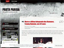 Tablet Screenshot of pautaparida.wordpress.com